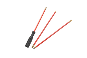 For Sale PVC Plastic Coated Connecting Rod for Gun Cleaning Stick 250-730mm 4/5/6/7/8mm