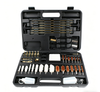 GK26 62 Pcs Universal Gun Cleaning Brush Brass Drill brush Cleaning Patch Gun Cannula Hunting Gun Cleaning Kit